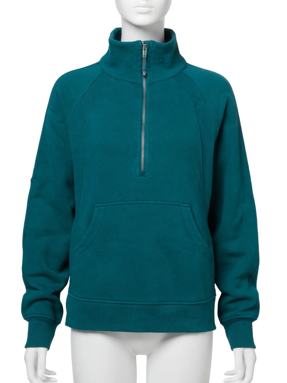 Lululemon Scuba Oversized Half-Zip Pullover - Storm Teal / Deep Teal Green -